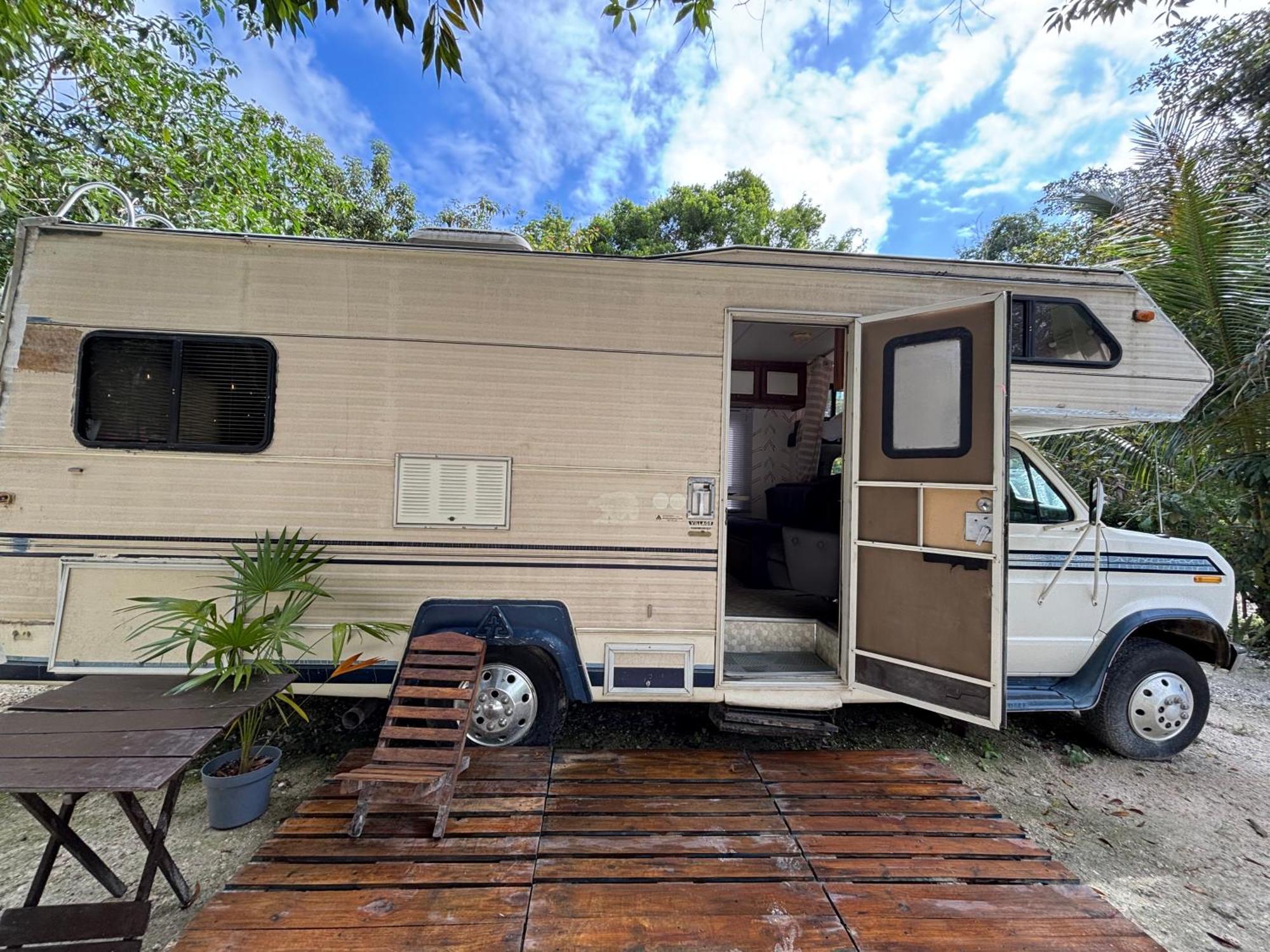 Momotoh Camper Hotel Xpujil Exterior foto