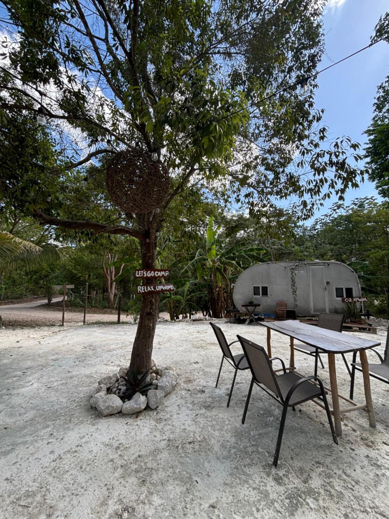 Momotoh Camper Hotel Xpujil Exterior foto
